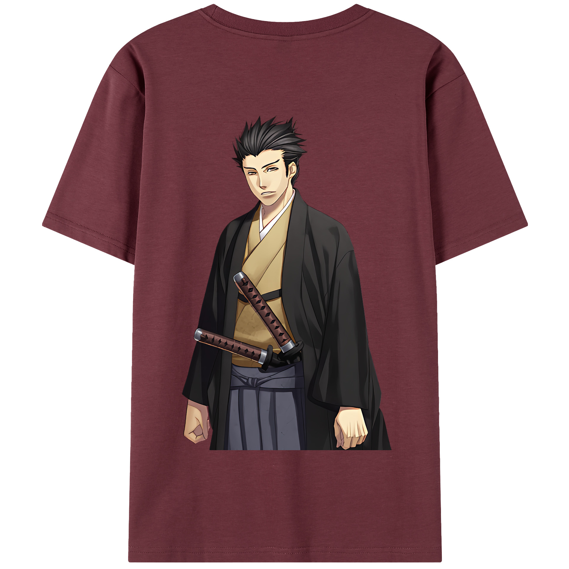（画像用） ぎんたま 坂田銀時（さかたぎんとき） 神楽 志村新八（しむら しんぱち） GINTAMA Sakata Gintoki Kagura Shimura Shinpachi 綿100％半袖Tシャツ（背面プリント）